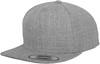 Flexfit FX6089M Classic Snapback - Heather Grey - One Size