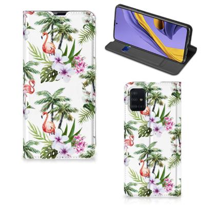 Samsung Galaxy A51 | Hoesje maken | Flamingo Palms