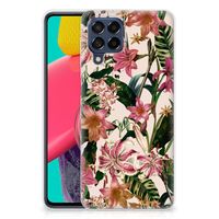 Samsung Galaxy M53 TPU Case Flowers - thumbnail