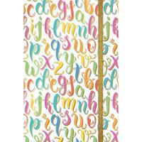 Notitieboekje letters tc 150-110mm multi papier | 3 stuks