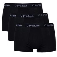 Calvin Klein boxershorts low rise 3-pack zwart - thumbnail