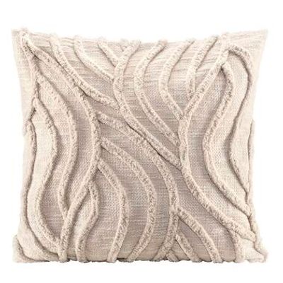 Sierkussen Vinn - beige - 45x45 cm - Leen Bakker