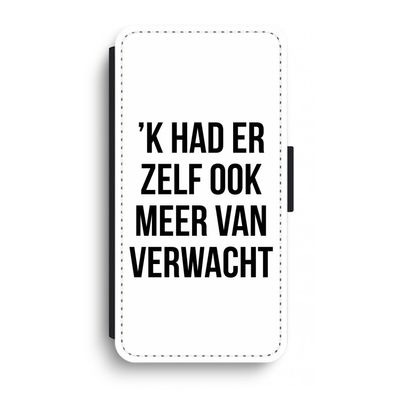 Meer verwacht: iPhone XR Flip Hoesje