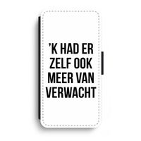 Meer verwacht: iPhone XR Flip Hoesje Meer verwacht: iPhone XR Flip Hoesje