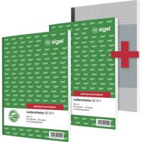 Sigel Afleveringsbewijsformulier T1229 SET (2x SD011) DIN A5 Aantal kopieën: 1 Aantal paginas: 40