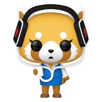 Sanrio POP! Animation Vinyl Figure Aggretsuko w/headphones 9 cm - thumbnail
