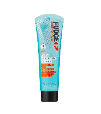 Fudge Styling Blow Dry Aqua Primer Gel Heat Styling 150ml