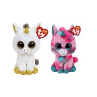 Ty - Knuffel - Beanie Boo's - Gumball Unicorn & Pegasus Unicorn - thumbnail
