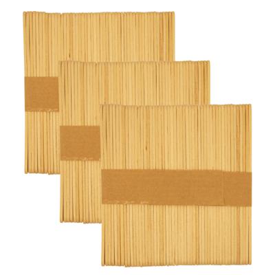 Knutselstokjes houtjes - 150x - houten ijsstokjes - naturel kleur - 11 cm Knutselstokjes houtjes - 150x - houten ijsstokjes - naturel kleur - 11 cm
