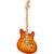 Squier Affinity Series Starcaster Deluxe MN Sienna Sunburst semi-akoestische gitaar
