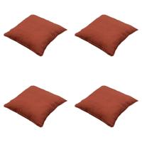 Pillow 45 x 45 Piping Panama terra (4 stuks) Madison - Madison