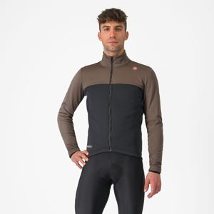 Castelli Estremo lange mouw fietsjack stone/black heren XL