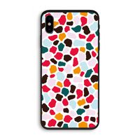Colored Giraffe: iPhone XS Biologisch afbreekbaar hoesje