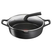 Pan met Deksel Tefal E2497244 Zwart Ø 28 cm