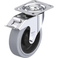 Blickle LE-POEV 125KA-FI-SG Zwenkwiel met rem Wieldiameter: 125 mm Draagvermogen (max.): 150 kg 1 stuk(s)