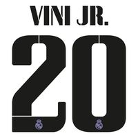 Vini Jr. 20 (Officiële Real Madrid Bedrukking 2022-2023)