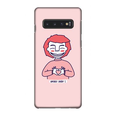 Hartje: Samsung Galaxy S10 4G Volledig Geprint Hoesje