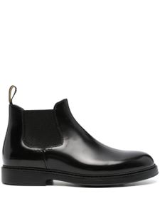 Doucal's bottines en cuir - Noir