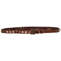 D192 SAREA LEATHER BELT - Guess - Accessoires - Bruin - thumbnail