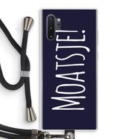 Moatsje!: Samsung Galaxy Note 10 Plus Transparant Hoesje met koord
