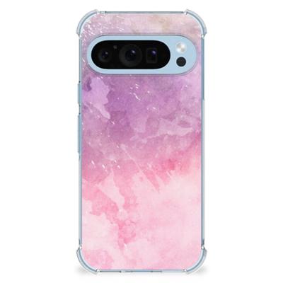 Back Cover Google Pixel 9 | 9 Pro Pink Purple Paint Back Cover Google Pixel 9 | 9 Pro Pink Purple Paint