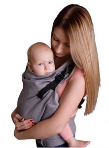 Luna Dream draagzak Multi Grow Little Herringbone katoen grijs Luna Dream draagzak Multi Grow Little Herringbone katoen grijs