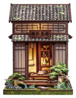 Miniature House Model Kit Kirishima Cha-an 19 x 14 cm