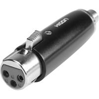 Hicon HI-X3CI-FF XLR-adapter XLR-bus - Cinch-koppeling Inhoud: 1 stuk(s) - thumbnail