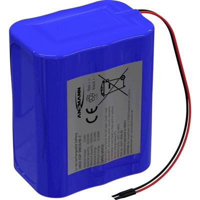 Ansmann 3S2P Akkupack 6x 18650 Kabel Li-Ion 10.8V 5200mAh Accupack Aantal cellen: 6 Li-ion 10.8 V 5200 mAh