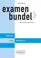 Examenbundel havo Wiskunde A 2020/2021 - thumbnail