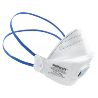 Wolfcraft Vouwmaskers | Met ventiel | FFP2 | 2 stuks - 4947000