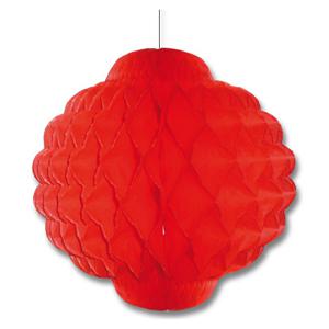 Lampion Aziatisch thema - rood - 30 cm - decoratie lampion - Azie