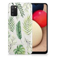 Samsung Galaxy A02s | TPU Case | Leaves