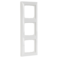 Busch-Jaeger Balance Afdekraam | Inbouw | 3-voudig | Verticaal/Horizontaal | Polarwit - 66.054.24