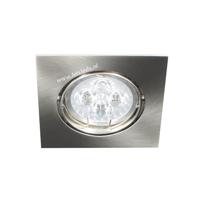 LED spot kantelbaar MR16 4Watt vierkant dimbaar (12Volt) - thumbnail