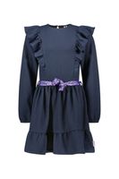 B.Nosy Meisjes jurk - Dawn - Navy blauw - thumbnail