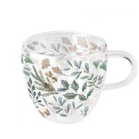 Dubbelwandig glas Leaves 0.2L