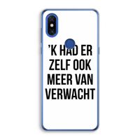 Meer verwacht: Xiaomi Mi Mix 3 Transparant Hoesje Meer verwacht: Xiaomi Mi Mix 3 Transparant Hoesje