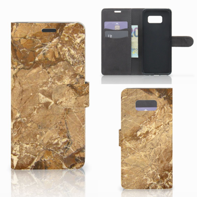 Samsung Galaxy S8 Plus | Bookcase | Marmer Creme