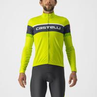 Castelli Passista fietsshirt lange mouw geel/groen heren L