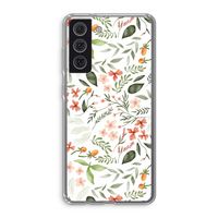 Sweet little flowers: Samsung Galaxy S21 FE Transparant Hoesje