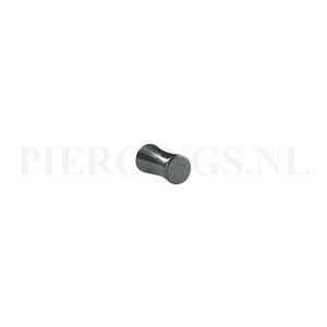 Plug black blue 4 mm 4 mm