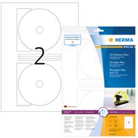 HERMA 8624 printeretiket Wit Zelfklevend printerlabel