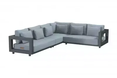 Metropolitan Loungeset Driedelig Links zonder Salontafel