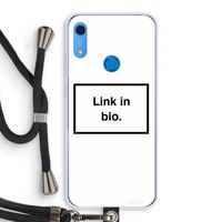 Link in bio: Huawei Y6s Transparant Hoesje met koord