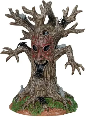 Lemax evil spooky tree tafereel Spooky Town 2024