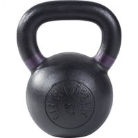 Gorilla Sports Kettlebell - 20 kg - Gietijzer - Olympisch - Zwart - thumbnail