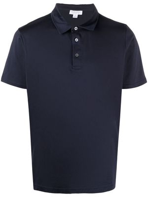 Sunspel polo classique - Bleu