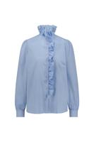 Studio Anneloes Idette Poplin Blouse 11735 Blouse 6600 Light Blue