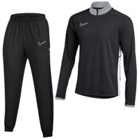 Nike Academy 25 Trainingspak 1/4-Zip Kids Zwart Grijs Wit